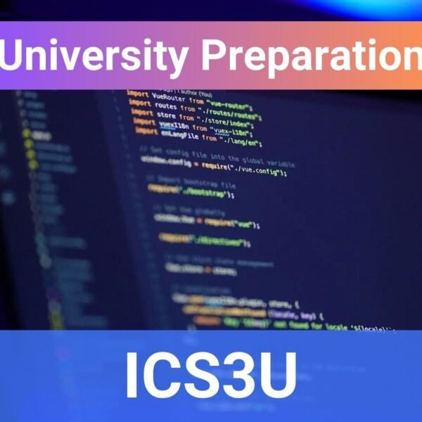 [2.0] Introduction to Computer Science | G11 | ICS3U