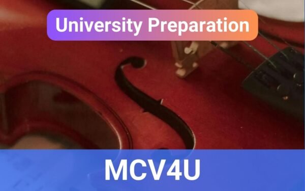 [2.0] Calculus and Vectors | G12 | MCV4U